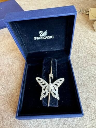 kəpənək darağ: Bilərzik, Swarovski — 1