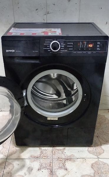 ТВ и видео: Стиральная машина Gorenje, 7 кг, Б/у, Автомат, Есть сушка, Платная доставка — 2