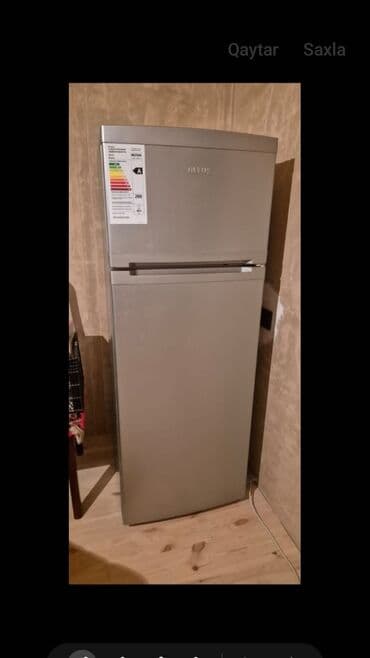 Aspiratorlar: İşlənmiş 2 qapılı Altus Soyuducu Satılır, rəng - Gümüşü, Dolab içi — 1