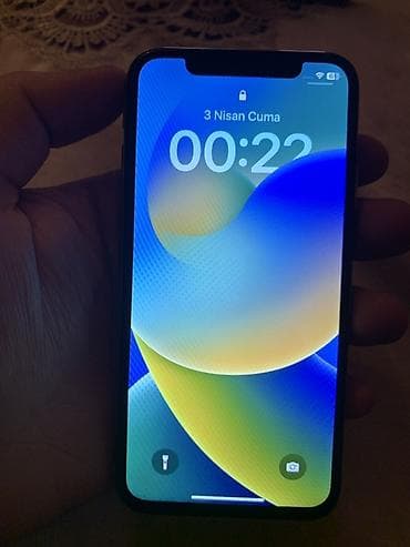 IPhone X, 64 GB, Gümüşü, Face ID