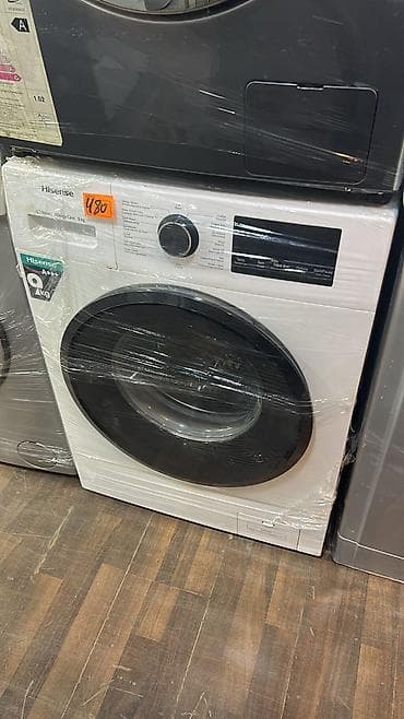 Paltaryuyan maşın Hisense, 9 kq, Avtomat, Qurutmasız