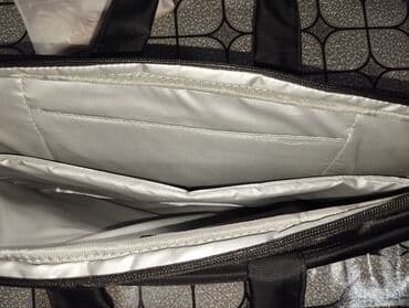 сумка для дисков: RIVACASE noutbuk çantası – qara rəng - Noutbuk və sənədlər üçün — 3