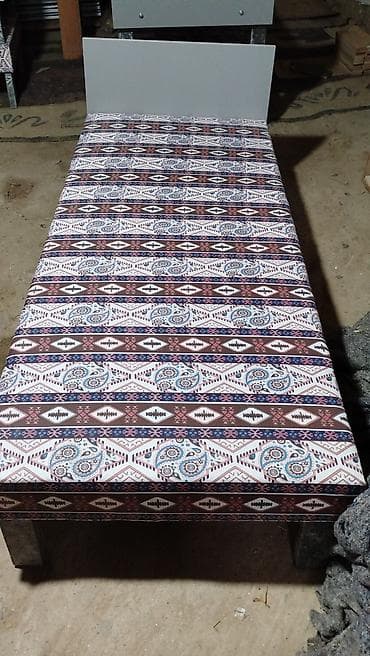 dizayn mebel: Təknəfərlik çarpayı, Matras ilə, Siyirməsiz — 4