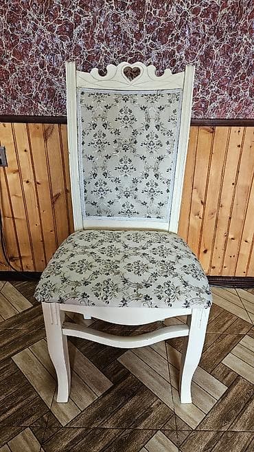 Для гостиной, Б/у, Нескладной, цвет - Бежевый Стул at lalafo.az Для гостиной, Б/у, Нескладной, цвет - Бежевый Стул