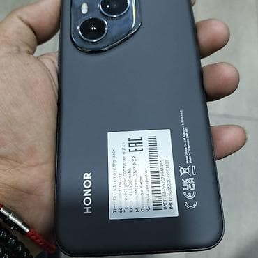 z flip 6: Honor 400 Pro, 512 GB, rəng - Qara, Barmaq izi — 2