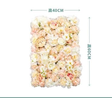 lalələr lalə gülü şəkilləri: Dekorativ süni gül paneli – kvadrat modul - Dizayn: sıx çiçək — 34