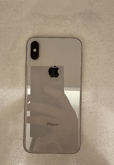 IPhone X, 64 GB, Gümüşü