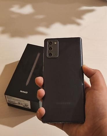 data modem sim card: Samsung Galaxy Note20, 256 GB, rəng - Qara — 2
