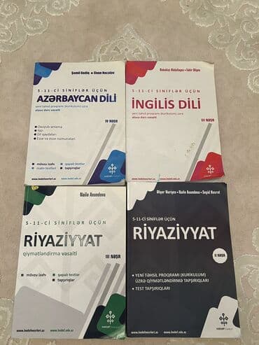 Azərbaycan dili hədəf İngilis dili hədəf Riyaziyyat hədəf Kitabların