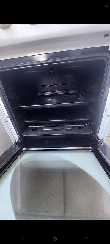 mətbəx qaz peci: Qaz sobası Ayrıca dayanan, 4 gözlü, İşlənmiş — 3