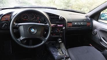 BMW 3 Series E36 sedan, gümüşü rəng. - Orijinal BMW emblem və M paket — 9