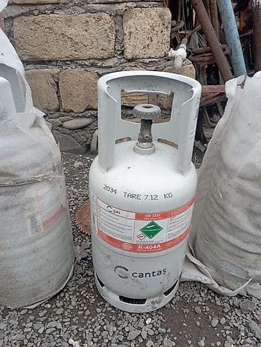 Cantas markalı qaz balonu – R-404A soyuducu qaz - Balon: polad gövdə — 1