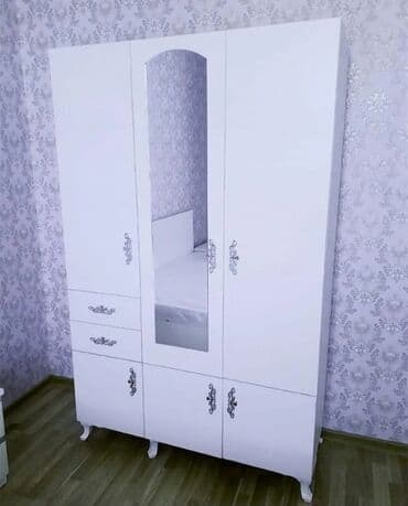 projektor satışı: Yeni, Açılan, 3 qapılı Düz dolab, Qarderob, paltar dolabı, Azərbaycan — 5