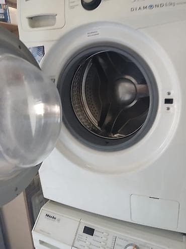 masin videolari: Paltaryuyan maşın Samsung, 6 kq, Avtomat, Qurutmasız — 2