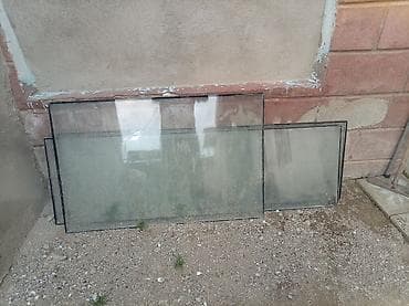 Plastik qapı-pəncərə dəsti - Material: ağ rəngli PVC profil - — 3