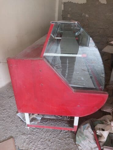 təzə soyuducular: Qida vitrin-soyuducu - Tip: Önü şüşəli, aşağısı soyuducu bölməli — 1