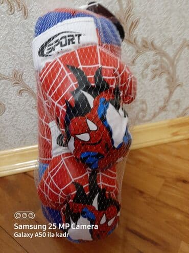 boks aparatı qiyməti: 🥊Uşaqlar üçün idman BOKS dəsti. 🥇Qomplikdə daxildi əlçək, quruşa — 2