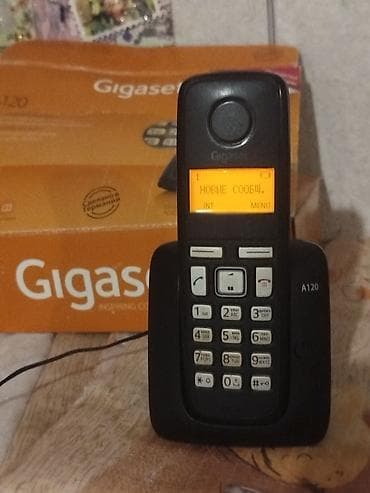simsiz adapter: Gigaset A120 simsiz ev/ofis telefonu.İşləyir problemsiz.Bir tək — 1