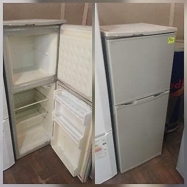 İki qapılı məişət soyuducusu - Rəng: açıq boz - Üst kamera: dondurucu