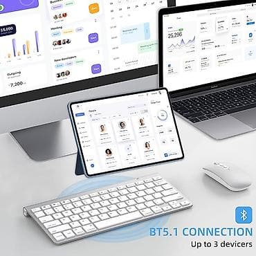 asus noutbook: Salam Simsiz klaviatura siçan dəsti •Səssiz klik •Kompak ölçü •Gözəl — 3