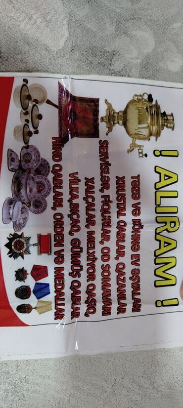 yuxuda qab gormek: Xidmət: Ev əşyalarının alışı Təzə və köhnə ev əşyaları qəbul olunur — 1