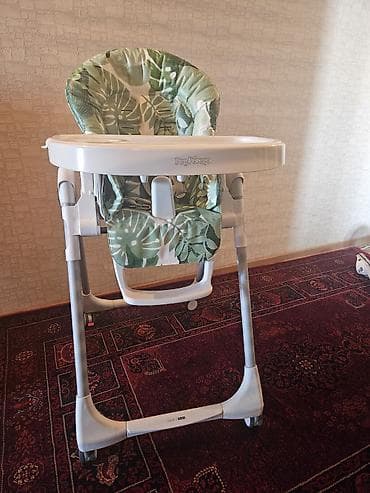 usaq ustolu: Peg Perego Prima Pappa Follow Me uşaq yemək stulu - Brend/model: Peg — 2