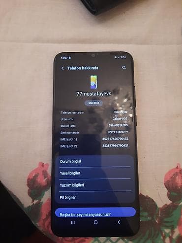 galaxy a03: Samsung Galaxy A03, 32 GB, rəng - Qara — 4