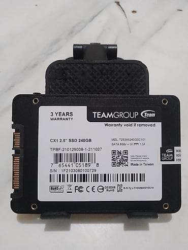Daxili SSD disk Team Group, 240 GB, 2.5", İşlənmiş