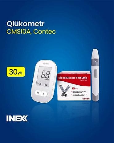 qlukometr: FIA Biomed “Salut” qan qlükoza ölçən cihaz Xüsusiyyətlər: - Qanda — 6