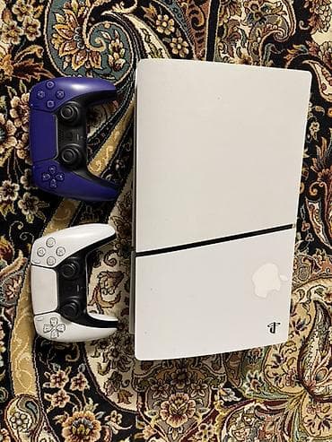 gta trilogy: PlayStation 5 slim oyun konsolu seti Salam. Evde istifade olunandi ps — 1