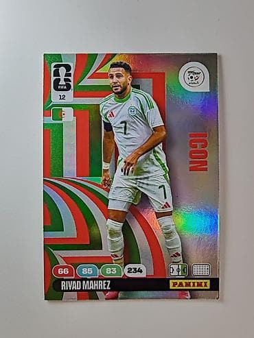 fifa 2026: Panini Adrenalyn XL FIFA World Cup 2026 Riyad Mahrez – Icon #12 Цена — 1