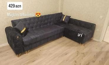 sintepon yastiqlar: Künc divan, Yeni, Açılan, Bazalı, Parça, Şəhərdaxili pulsuz çatdırılma — 1