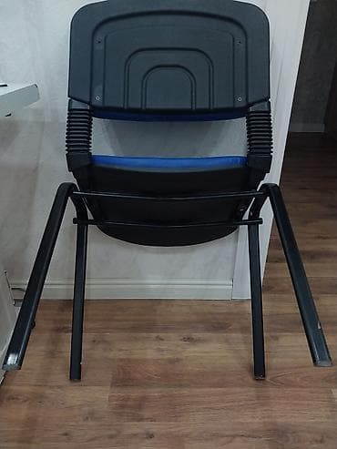 stul ofis: Ofis/konfrans stulu – mavi rəngli - Oturacaq və bel hissəsi: yumşaq — 5