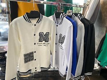 sort: Unisex kollecsiya – varsity stilində snap düyməli jaketlər — 8