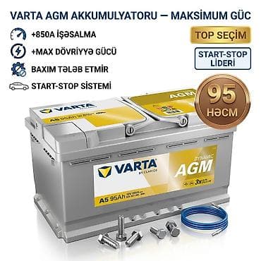 eylec: Varta, 95 ah, Orijinal, Almaniya, Yeni — 1