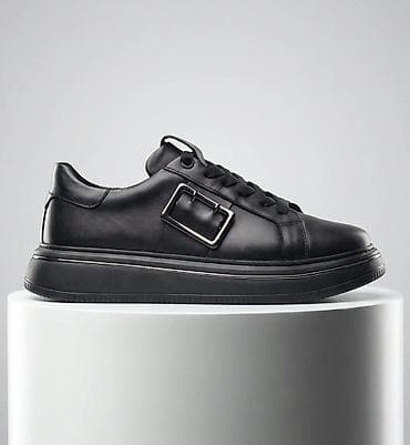 samba krasofka: Kişi idman üslublu ayaqqabı – Ventro Shoes - Rəng: tam qara - Dizayn — 2