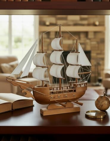 qaraqan art ve xaos pdf: Əl işi olan bu taxta gəmi modeli, dəniz mövzularını sevənlər üçün — 2