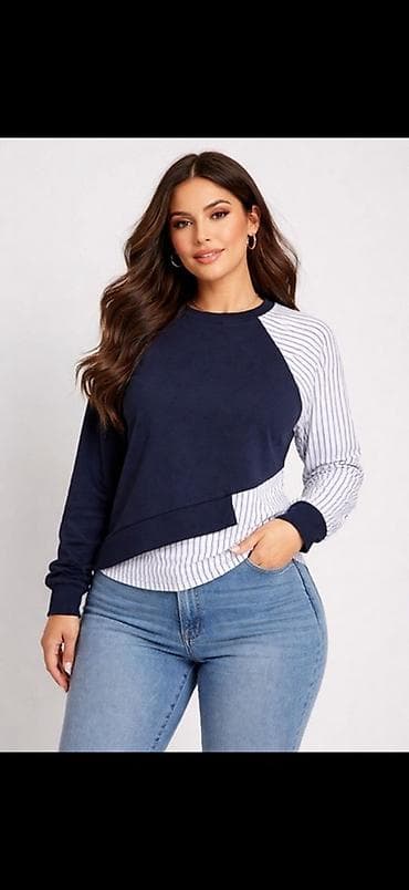 Личные вещи: Толстовка, Lc Waikiki, M, L, XL, цвет - Синий — 3