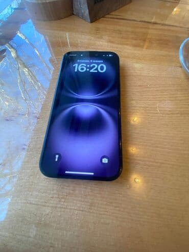 iphone 17 pro max qiyməti: IPhone 16, 128 GB, Qara, Simsiz şarj — 1