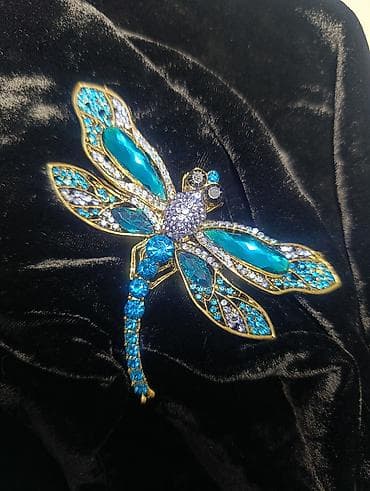 sir urekli: Zərif çinayətçi formalı bəzək sancağı – “Yusufçuq” motivli broş - — 2