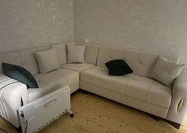 Künc divan, İşlənmiş, Açılan, Bazalı, Parça, Çatdırılma yoxdur