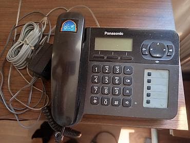 iohone 12 mini: Panasonic masaüstü telefon - Model: Panasonic simli masa telefonu - — 1