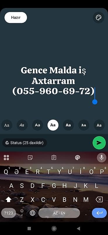 iş elanları kassir: Xidmət: Gəncə Mall-da iş axtarıram Təsvir: - Gəncədə yaşayıram və — 10