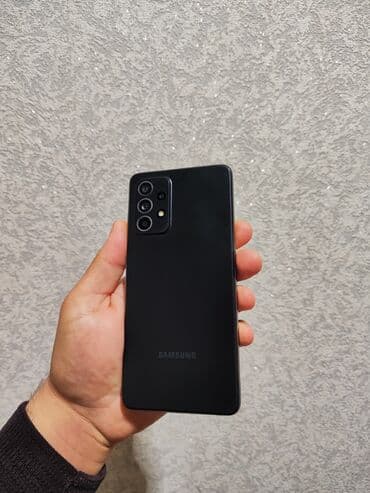 кинотеатр самсунг: Samsung Galaxy A52, 128 GB, rəng - Qara, Zəmanət — 4