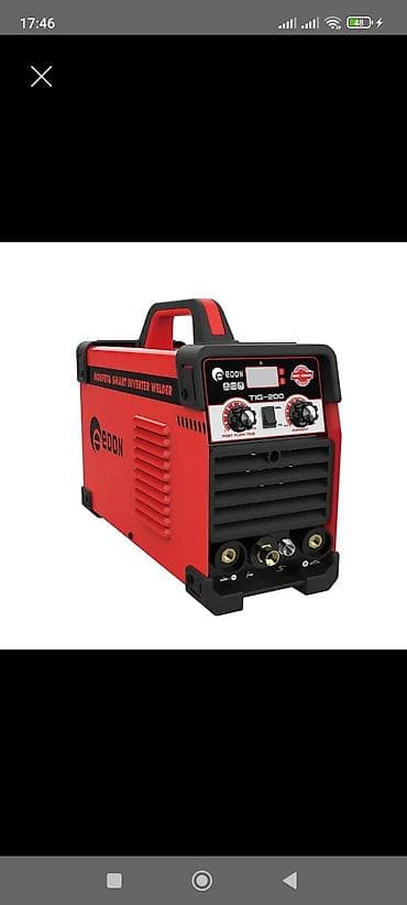 svarka: EDON TIG-200 qaynaq aparatı - Texnologiya: MOSFET smart inverter - — 1