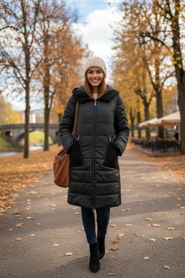 Cinslər: Palto, rəng - Qara — 1