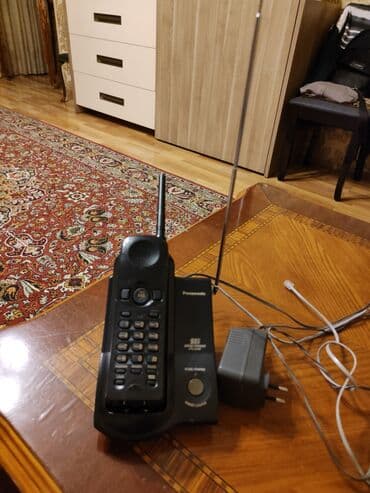 купить подержанный ноутбук: Стационарный телефон Panasonic, Беспроводной, Б/у — 3