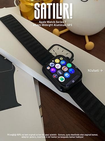 adapter apple: İşlənmiş, Smart saat, Apple, Аnti-lost — 2