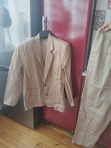 dest geyim: Diqqət 54 razmer böyük ölçü təmiz italyan cins materialında kostyum — 3