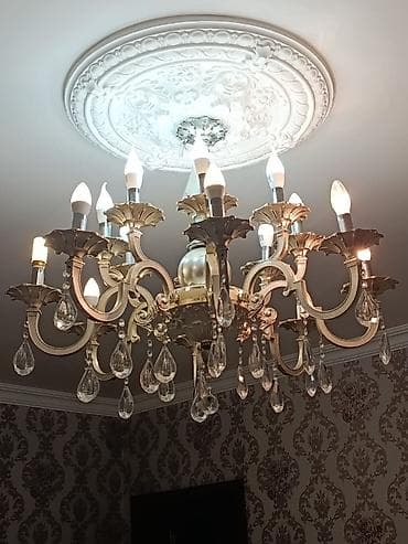 Картины и портреты: Люстра, 10 и более ламп, Металл — 8